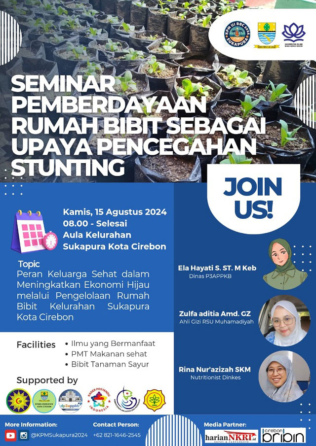 KPM Sukapura UIBBC Gelar Seminar Pencegahan Stunting