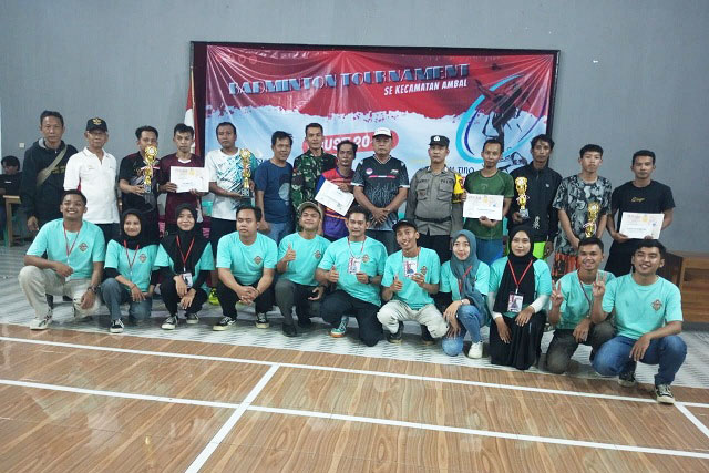 Karang Taruna Kembangsawit Gelar Turnamen Badminton Antardesa