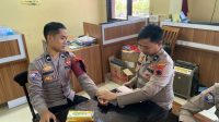 Personel OMP Candi Polres Jepara Jalani Pemeriksaan Kesehatan