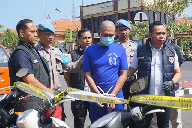 Kecanduan Judi Online, Pria Jepara Ini Nekat Curi Motor