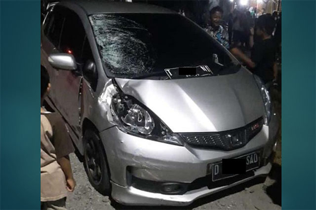 Mobil Honda Jazz Diduga Bodong Tabrak Nenek Hingga Meninggal