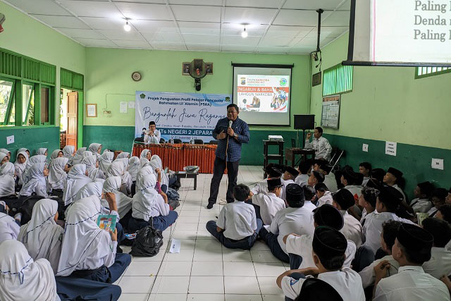 Polres Jepara Gelar Sosialisasi Bahaya Narkoba di Sekolah
