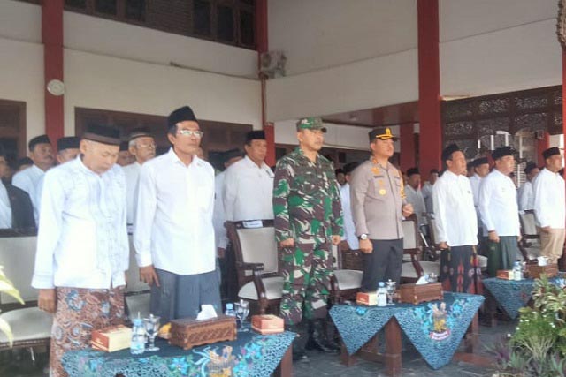 Kasdim 0719 Jepara Hadiri Peringatan Hari Santri 2024