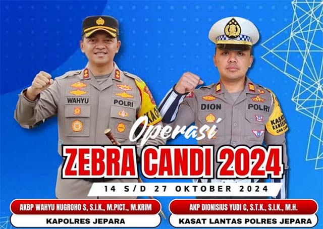 Polres Jepara Akan Gelar Operasi Zebra 2024 Selama 2 Minggu