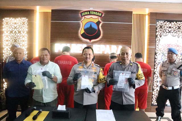 Puluhan Tersangka Narkoba Berhasil Diciduk Personel Polres Jepara