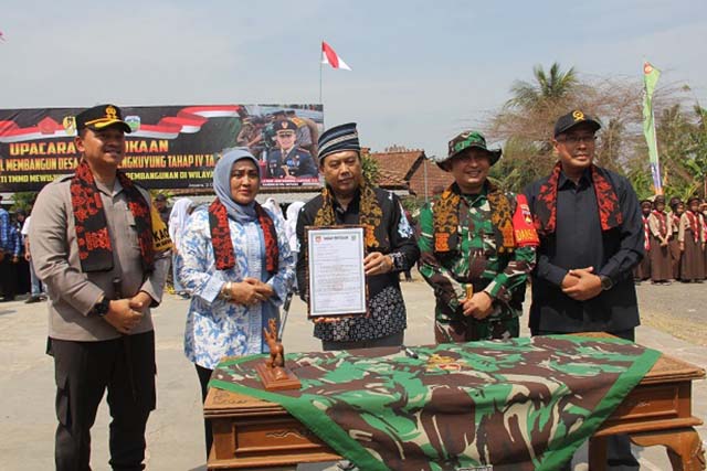 TNI Manunggal Membangun Desa (TMMD) Tahun 2024 Resmi Dibuka