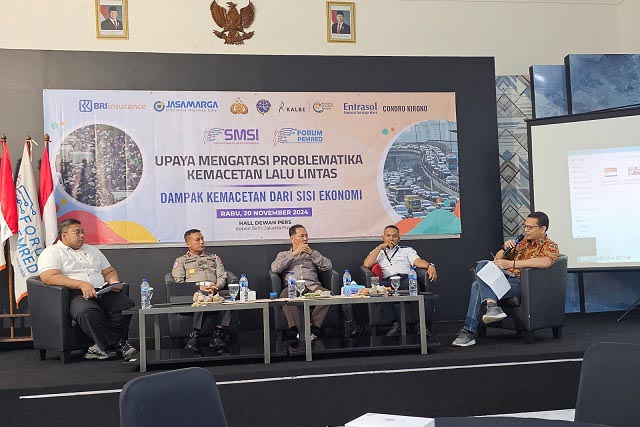 Forum Pemred SMSI Gelar Diskusi Bedah Solusi Kemacetan Lalu Lintas