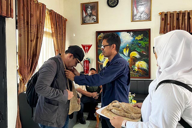 Ketum PWI Pusat Zulmansyah Sekedang Tiba di Manokwari