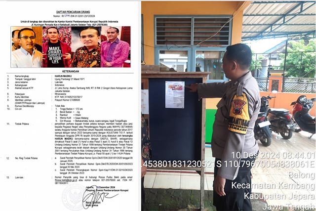 Poster Harun Masiku Beredar di Jepara
