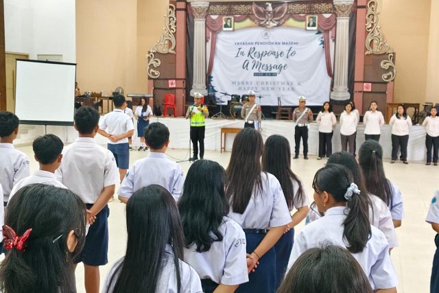 Polres Jepara Geber Police Go to School Cegah Kenakalan Remaja