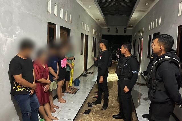 Patroli Siraju Polres Jepara Gerebek 4 Pasangan Bukan Suami Istri