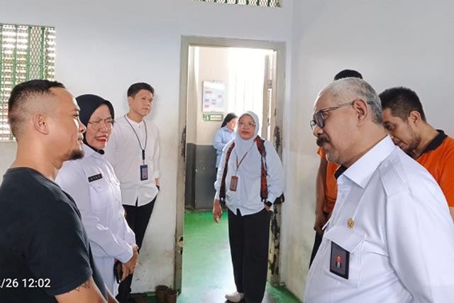 Dirjen IP KemenHAM Berikan Penguatan HAM di Rutan Wirogunan
