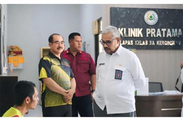 Dirjen IDP HAM Inspeksi Lapas Kerobokan Bali