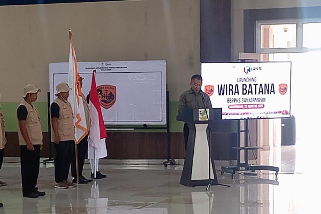 BBPPKS Banjarmasin Kukuhkan WIRA BATANA Jadi Satuan Tanggap Bencana Sosial